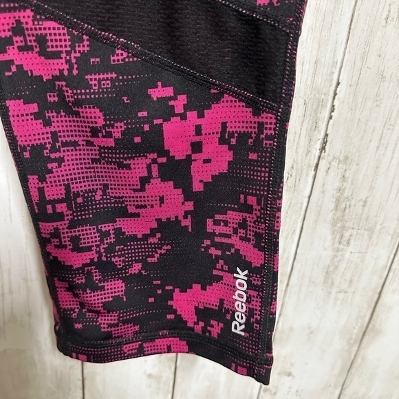 Reebok Cropped Leggings Size L - Picture 4 of 5